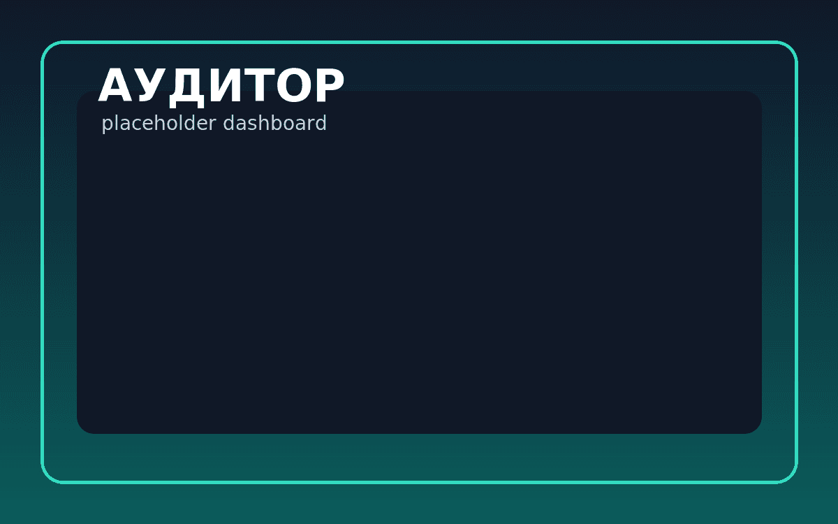 Пример экрана АУДИТОР